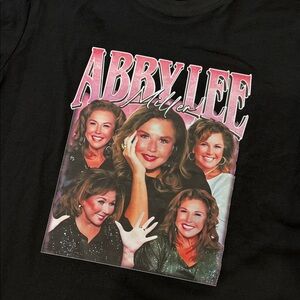 Abby Lee Miller Graphic Tee - Black with Pink Accents